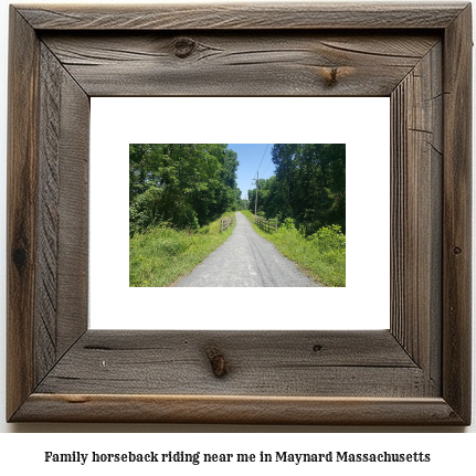 family horseback riding near me in Maynard, Massachusetts